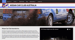 Desktop Screenshot of nissancarclub.org.au